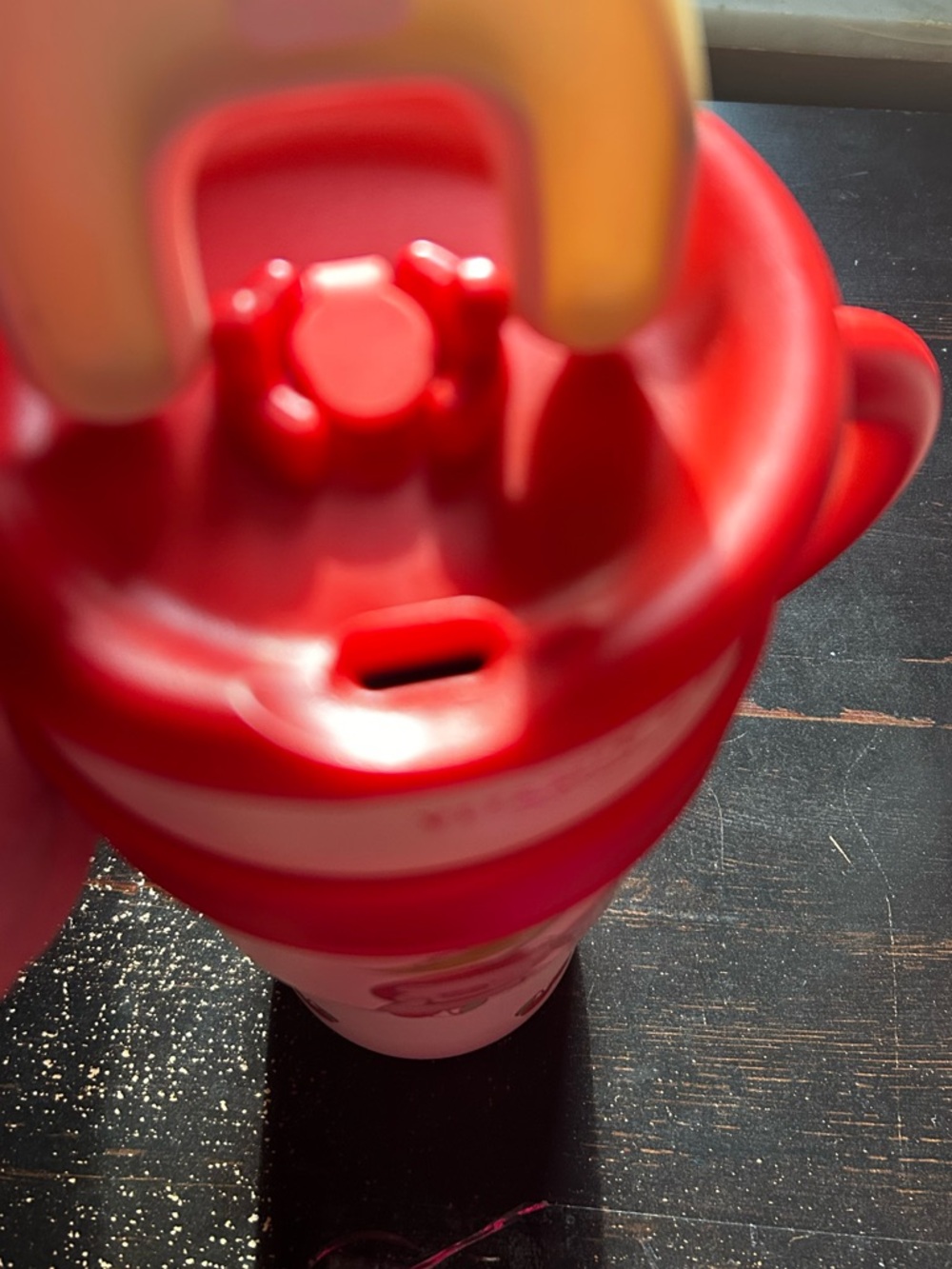 New! W/ box- Cute Lulu the Piggy Cherry Red ~40oz/1200mL tumbler water bottle - Picture 5 of 8